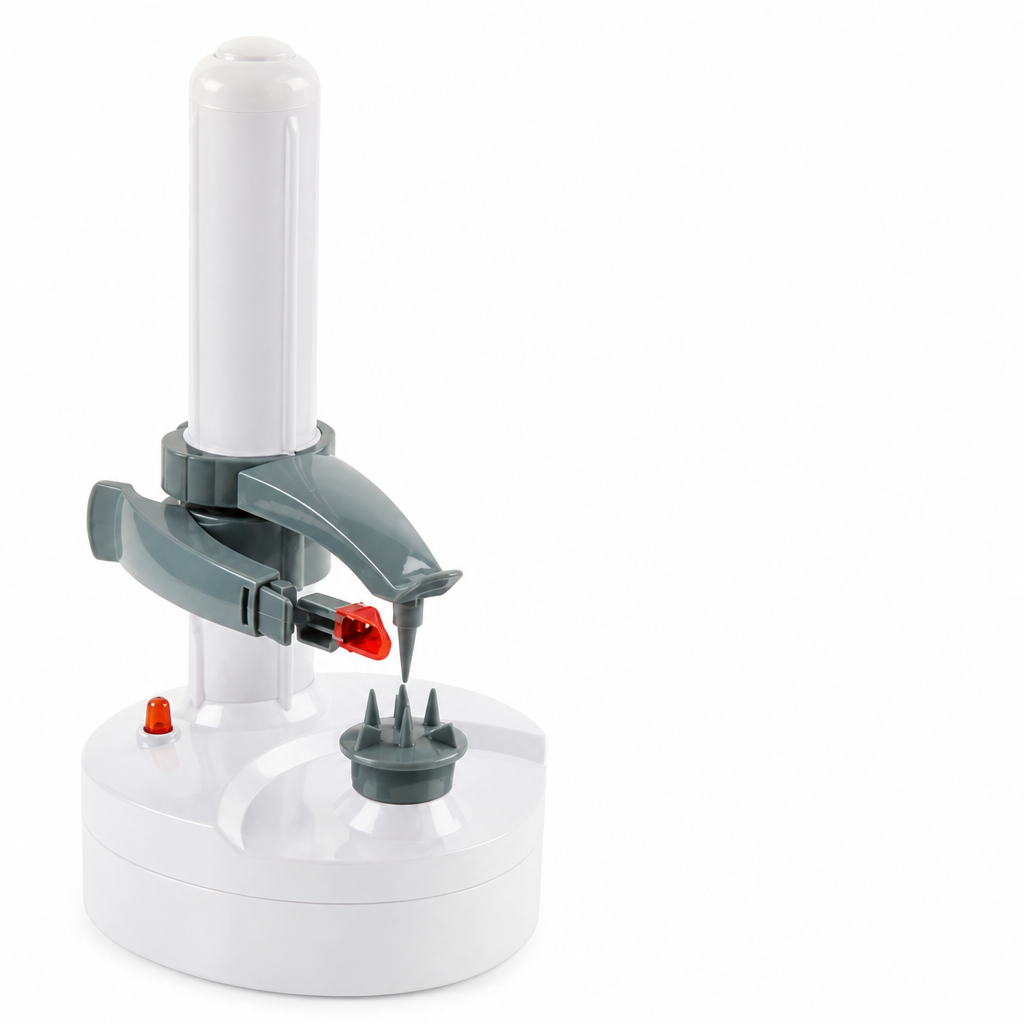 Automatic Electric Potato Peeler (Rotary Mechanism, Safety Shut-Off)