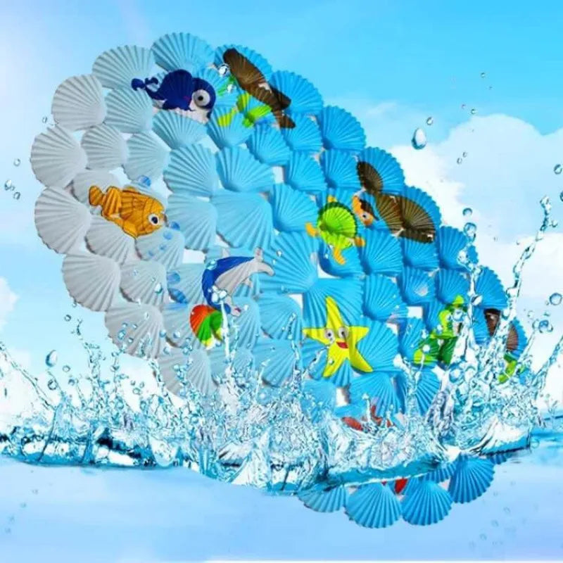 Bath Mat Non-Slip Suction Cups & Massage Nubs