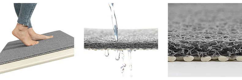 Bath & Shower Mat Non-Slip Massage-Textured Fast-Drying