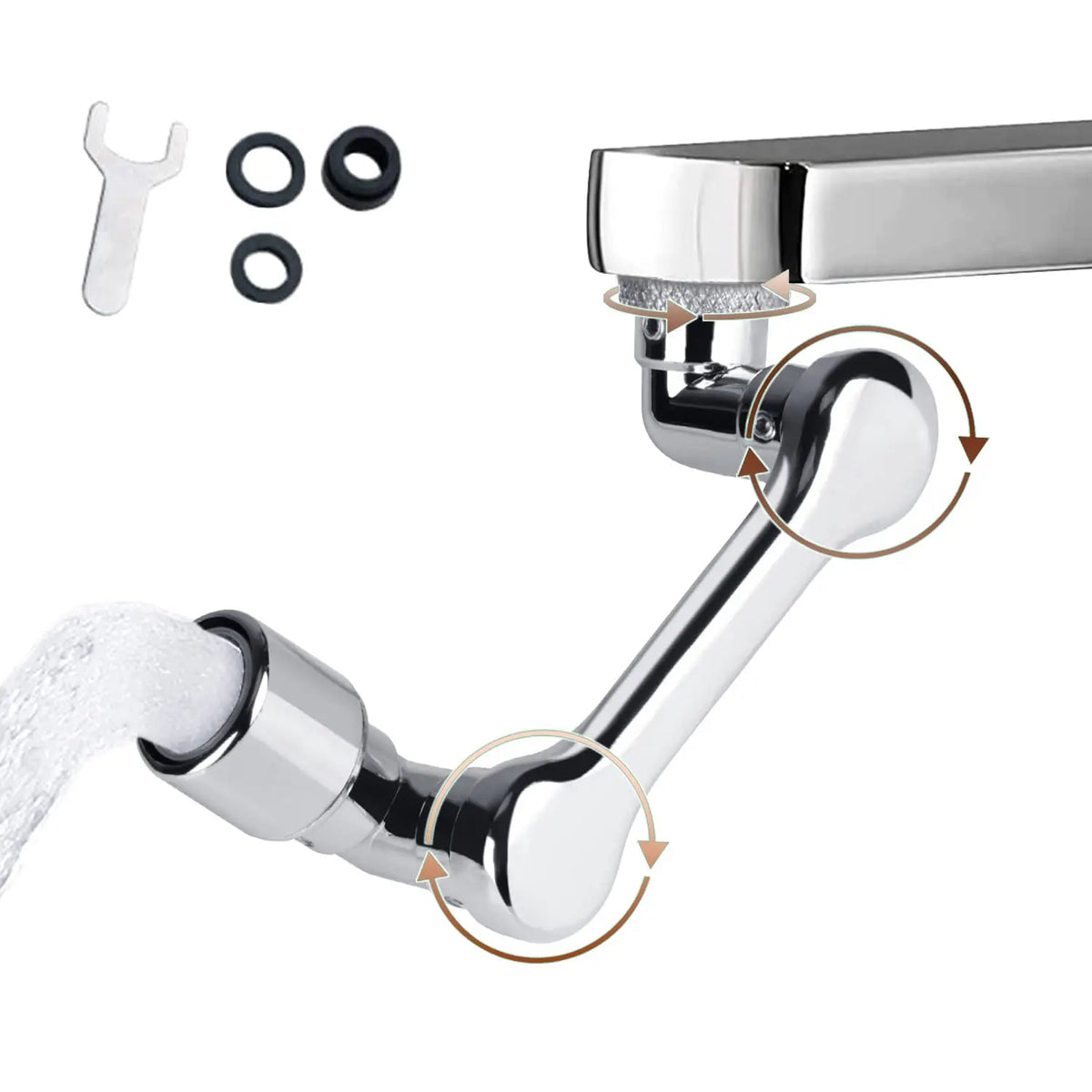 Faucet Extender 1080° Rotation Dual Spray Universal Fit