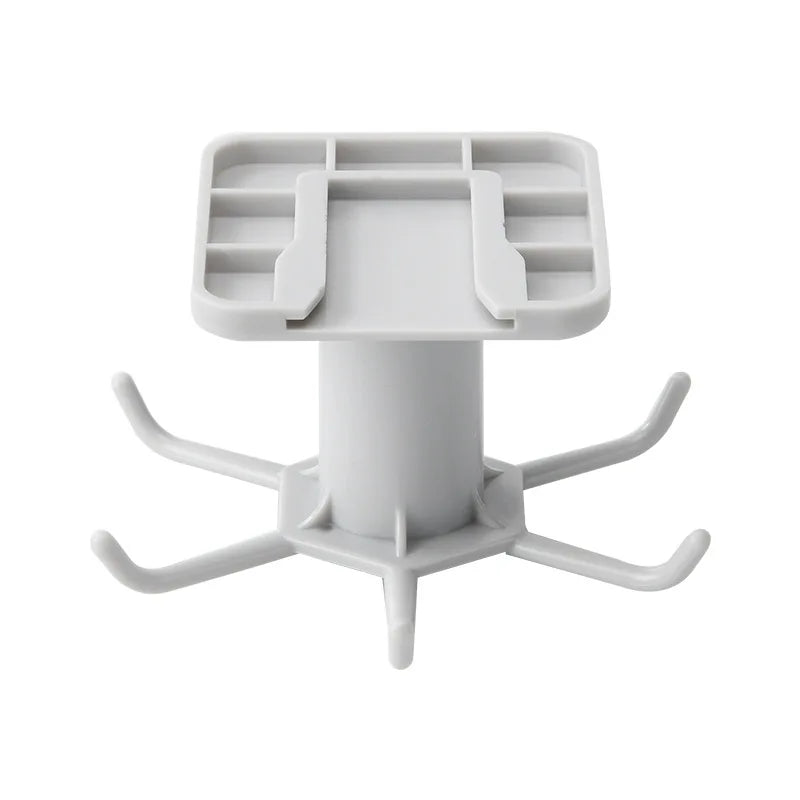 Hook Organizer 360 Degree Rotating Self-Adhesive No-Drill