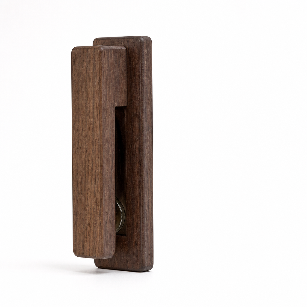 Nordic Wooden Clip With Glass Ball Towel Hook