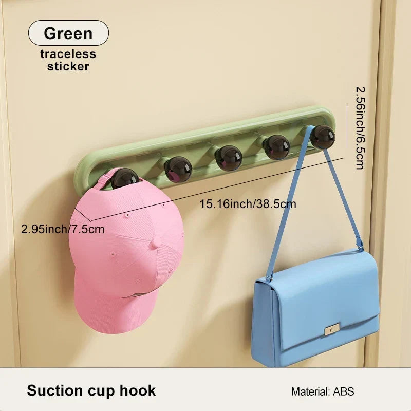 Suction Cup Wall Hook Drill-Free & Reusable