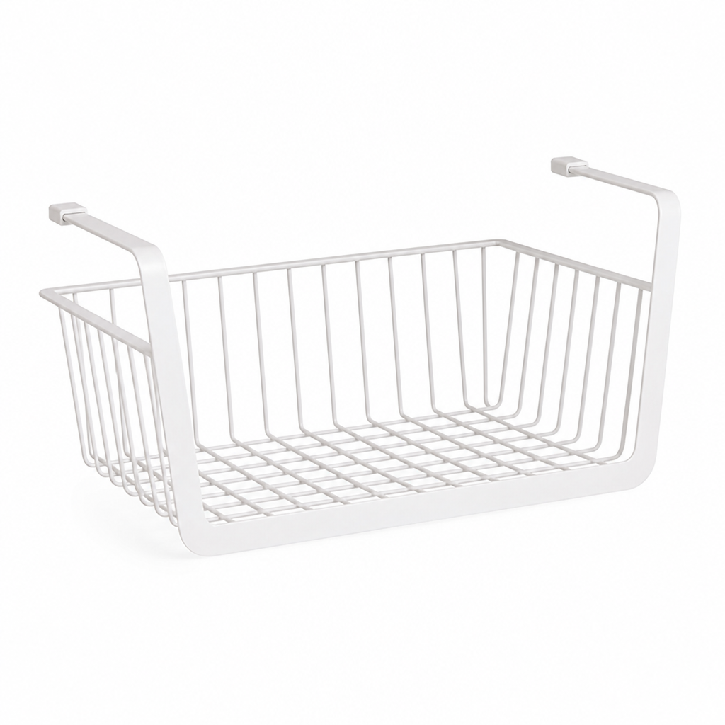 Under-Cabinet Basket No-Drill Carbon Steel