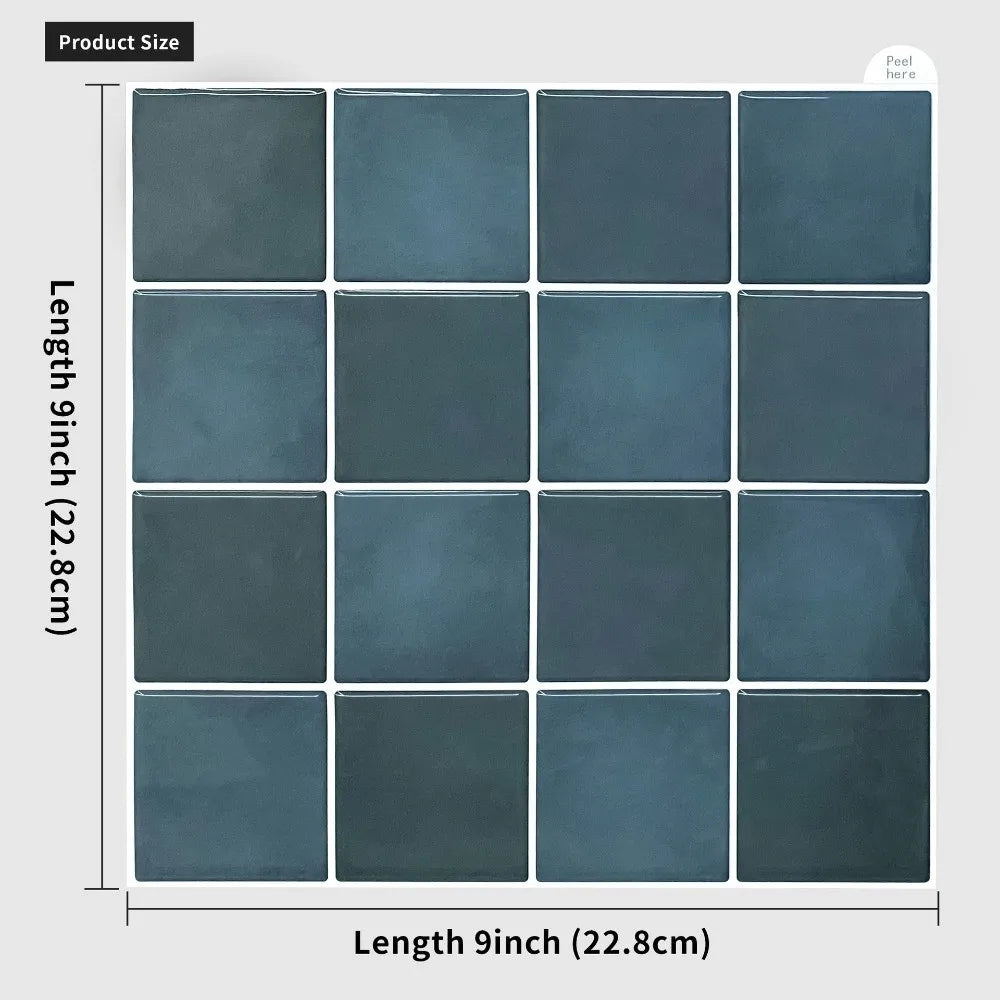 3D Wall Tile Peel And Stick Waterproof & Oil-Resistant