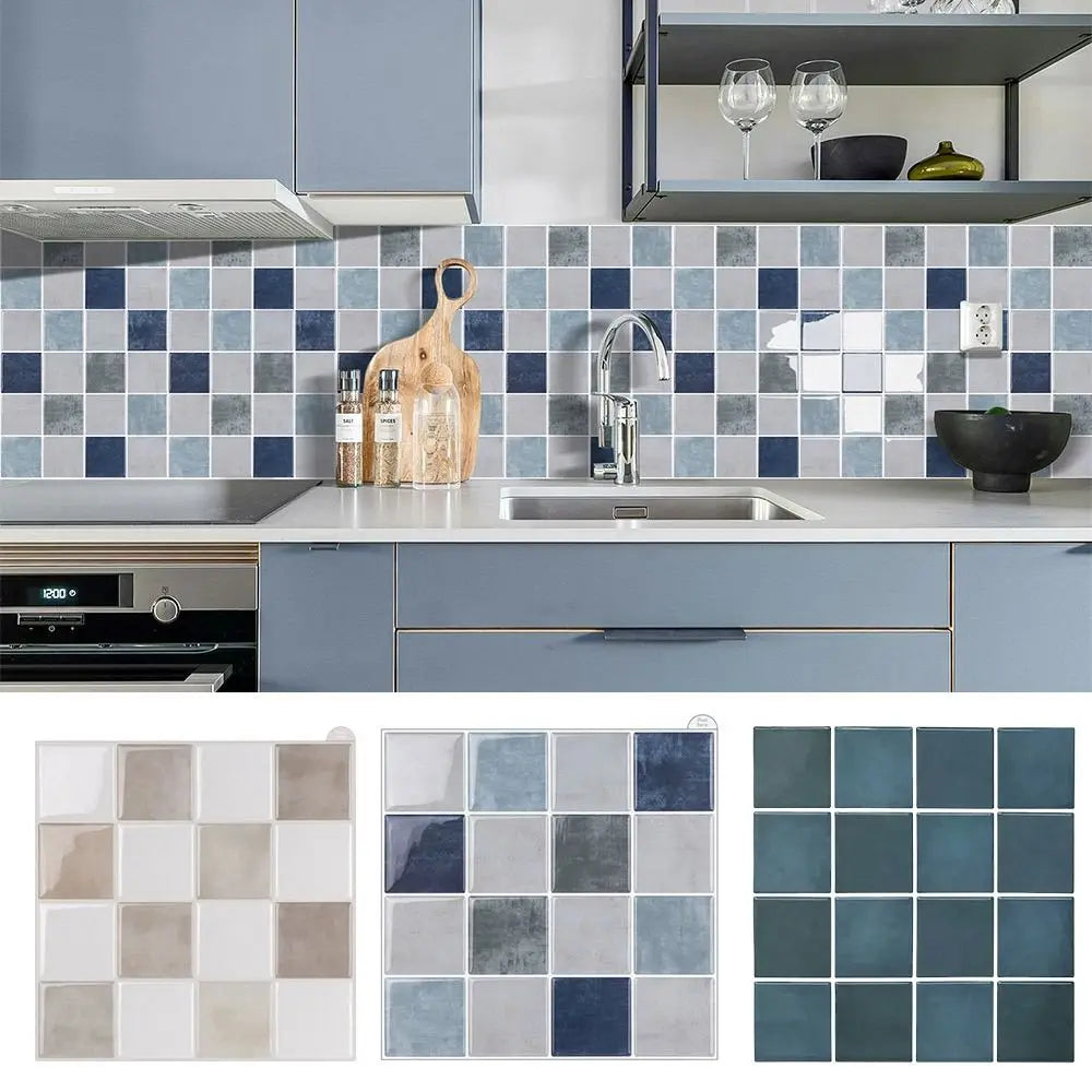 3D Wall Tile Peel And Stick Waterproof & Oil-Resistant