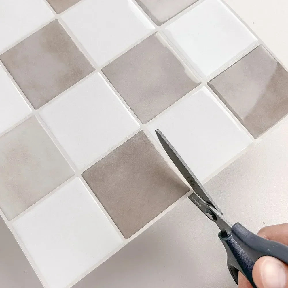 3D Wall Tile Peel And Stick Waterproof & Oil-Resistant