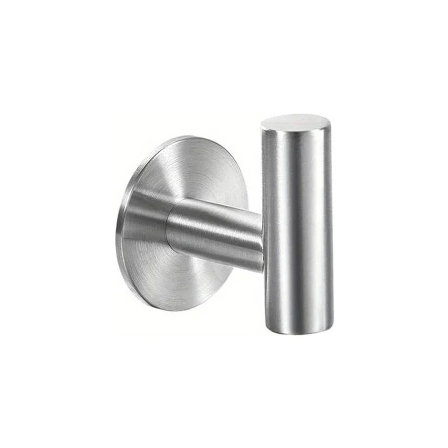 Adhesive Wall Hooks Stainless Steel No Drill