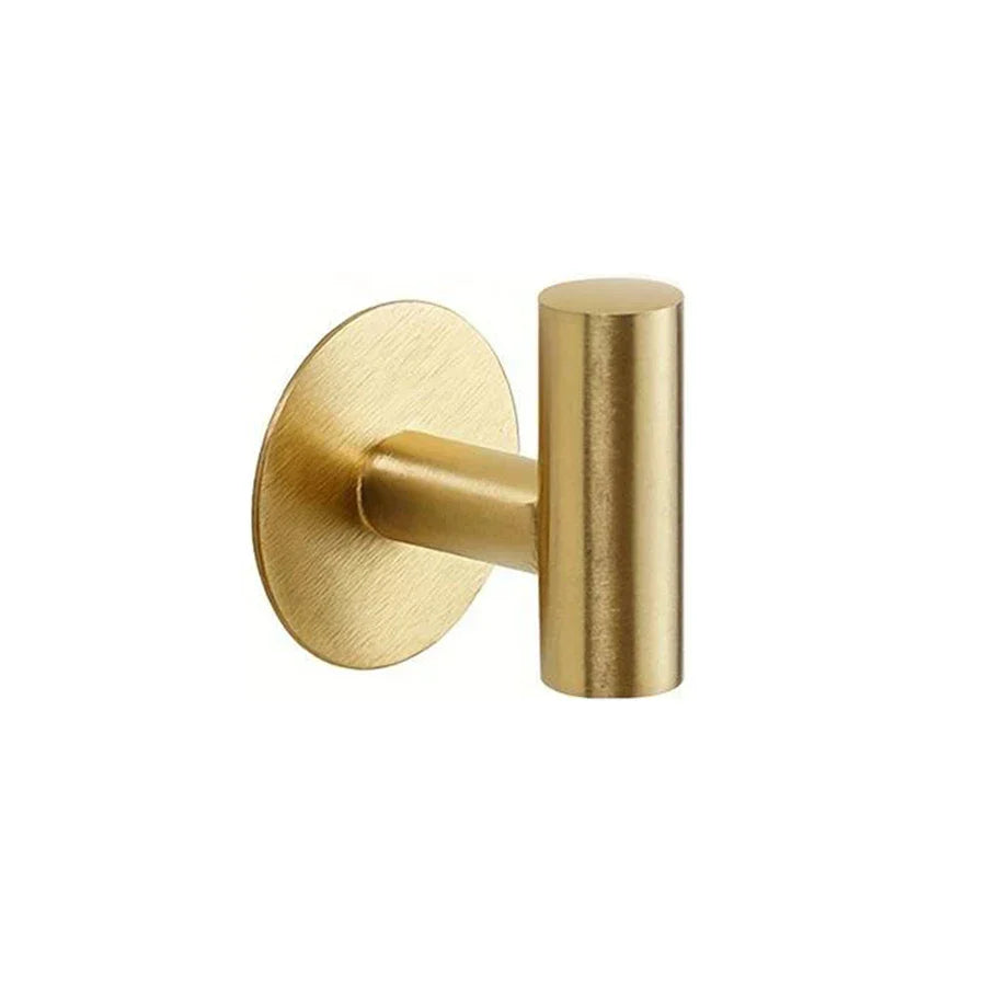 Adhesive Wall Hooks Stainless Steel No Drill
