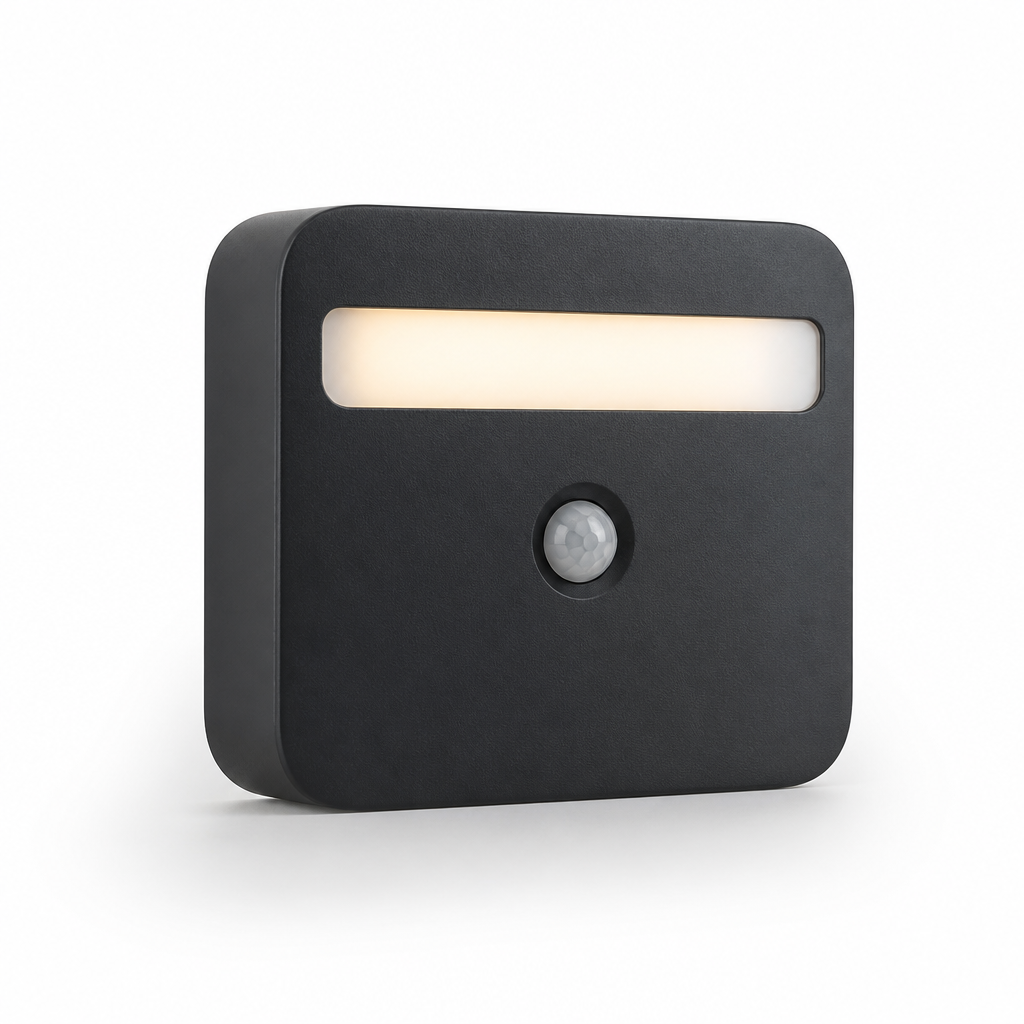 Aluminum LED Motion Sensor Wall Light