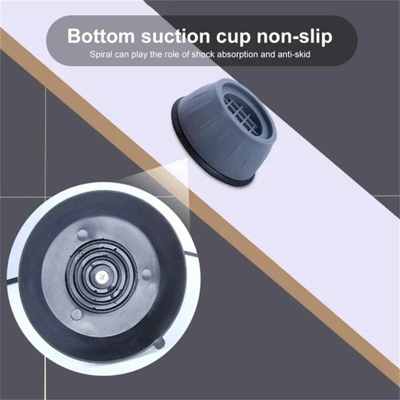 Anti-Vibration Pads Non-Slip & Shock-Absorbing Set of 4