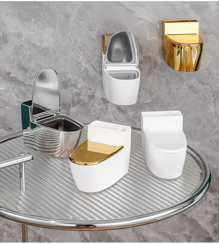 Ashtray Wall-Mounted Lockable Lid Removable & Washable