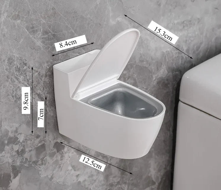 Ashtray Wall-Mounted Lockable Lid Removable & Washable