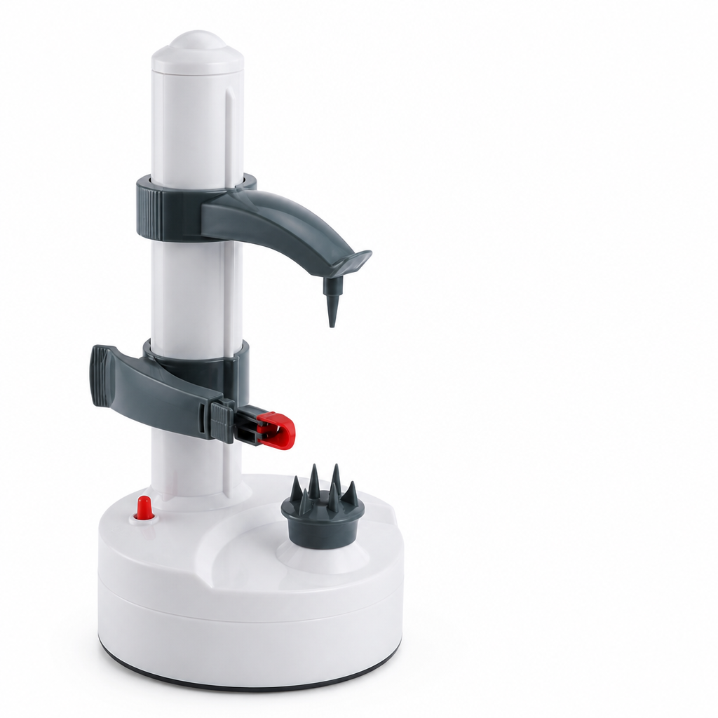 Automatic Electric Potato Peeler (Rotary Mechanism, Safety Shut-Off)