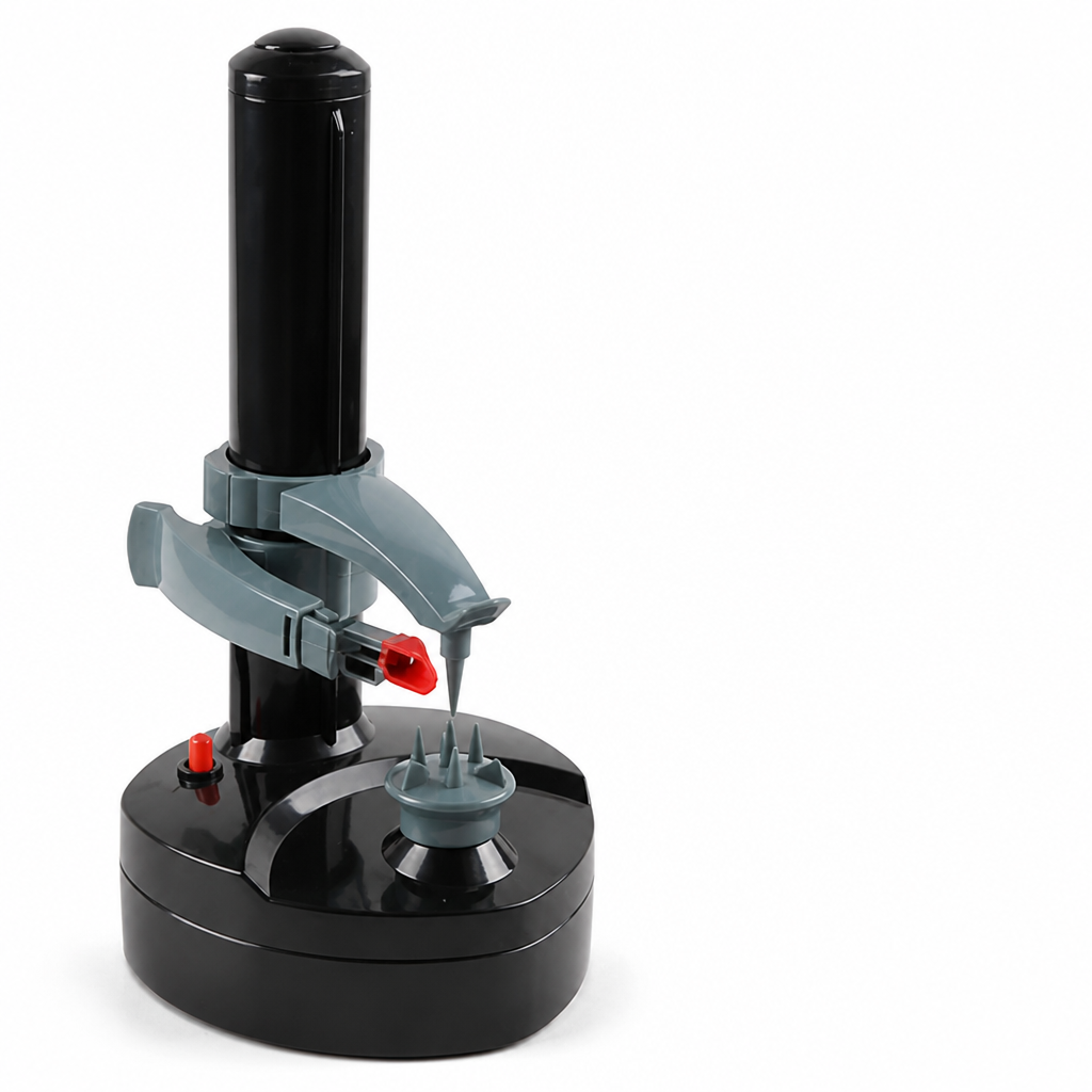 Automatic Electric Potato Peeler (Rotary Mechanism, Safety Shut-Off)