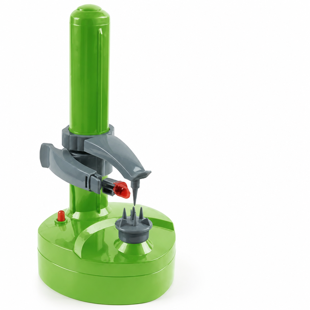 Automatic Electric Potato Peeler (Rotary Mechanism, Safety Shut-Off)