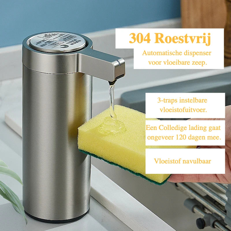 Automatic Soap Dispenser Touchless Infrared 304 Stainless Steel
