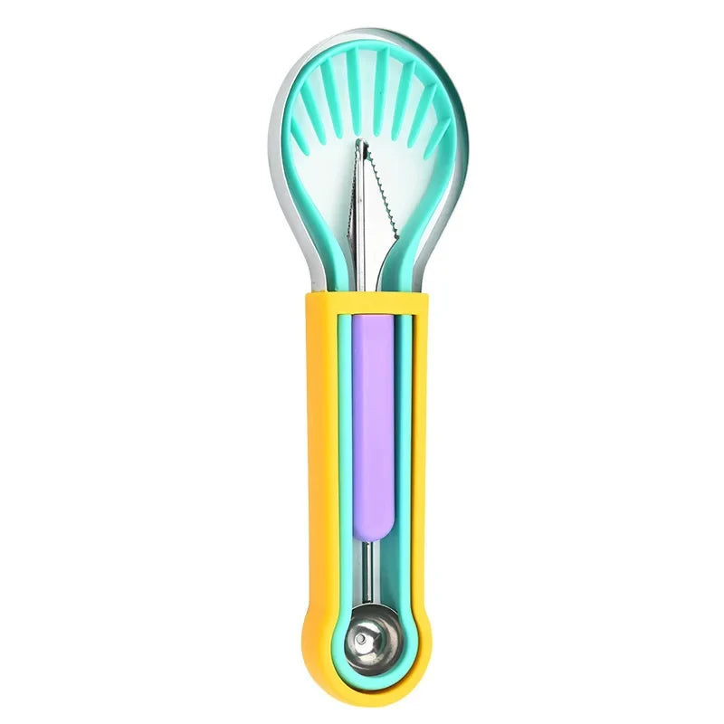 Avocado Slicer 3-In-1 Plastic Blade BPA-Free Dishwasher Safe