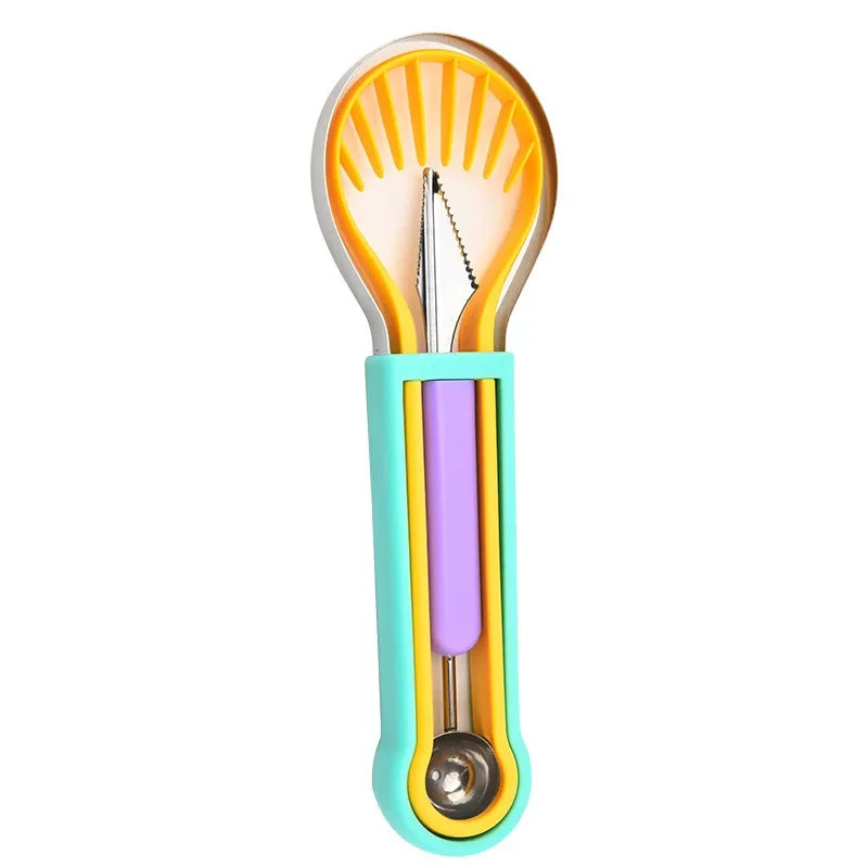Avocado Slicer 3-In-1 Plastic Blade BPA-Free Dishwasher Safe