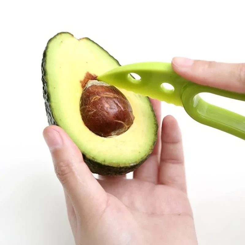 Avocado Slicer 3-In-1 Plastic Blade BPA-Free Dishwasher Safe