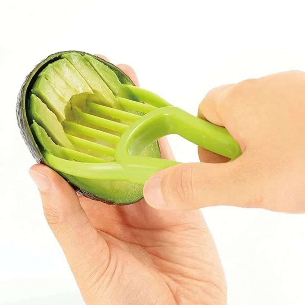 Avocado Slicer 3-In-1 Plastic Blade BPA-Free Dishwasher Safe