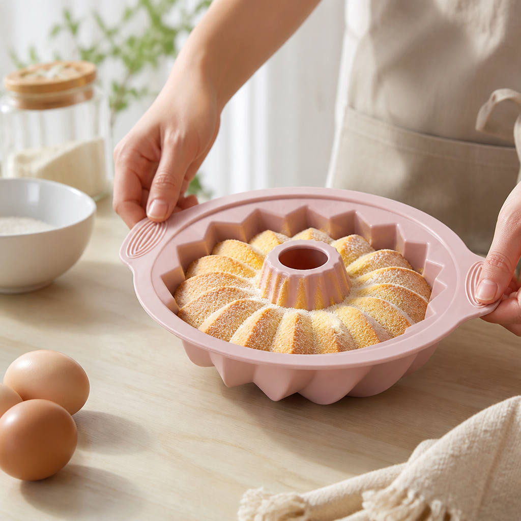 Baking Mold Decorative Pattern Food-Grade Silicone Heat-Resistant