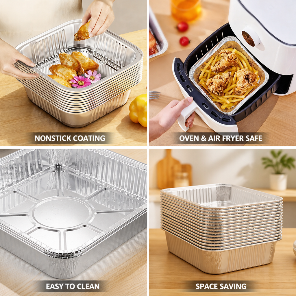 Baking Molds Aluminum Silicone Coated Nonstick