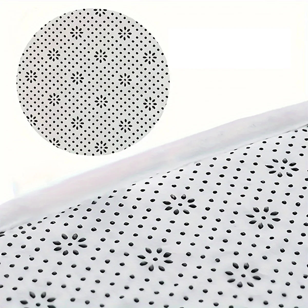 Bath Mat L-Shaped Corner Fit Extra-Thick Plush & Non-Slip