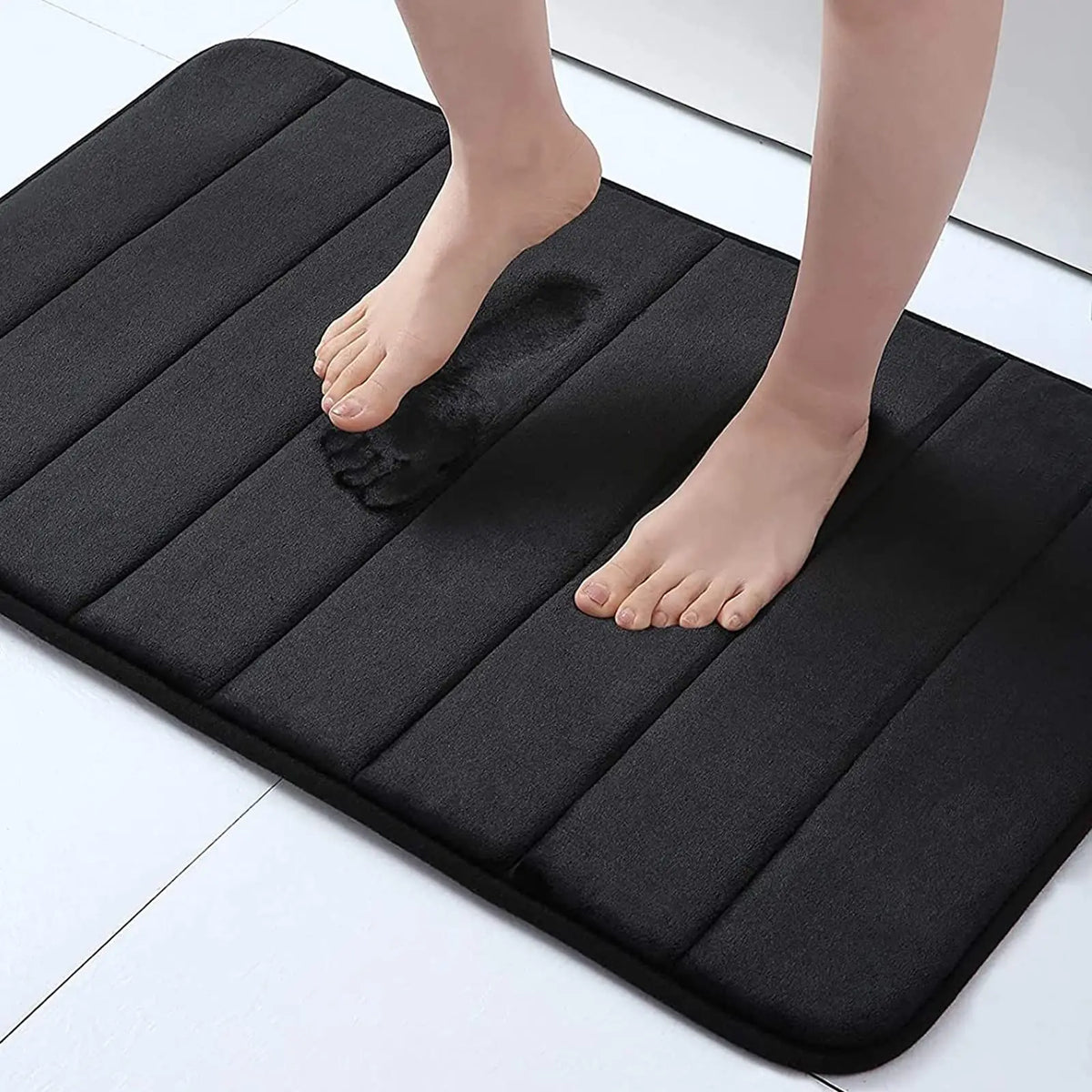 Bath Mat Memory Foam Water-Absorbent & Non-Slip