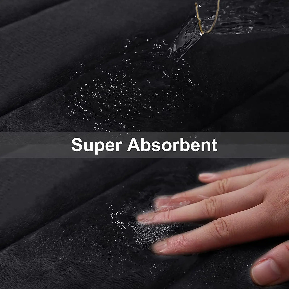 Bath Mat Memory Foam Water-Absorbent & Non-Slip
