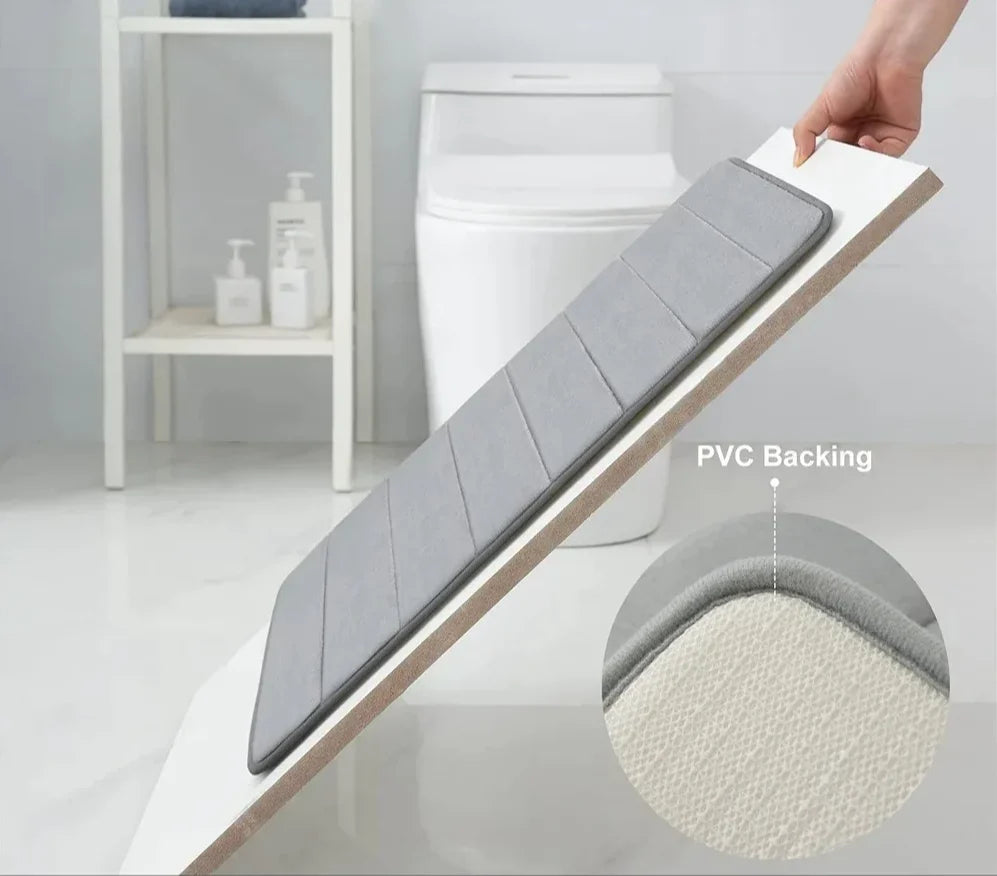 Bath Mat Memory Foam Water-Absorbent & Non-Slip