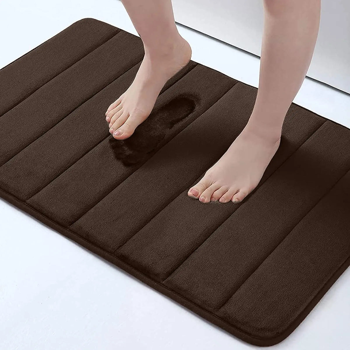 Bath Mat Memory Foam Water-Absorbent & Non-Slip