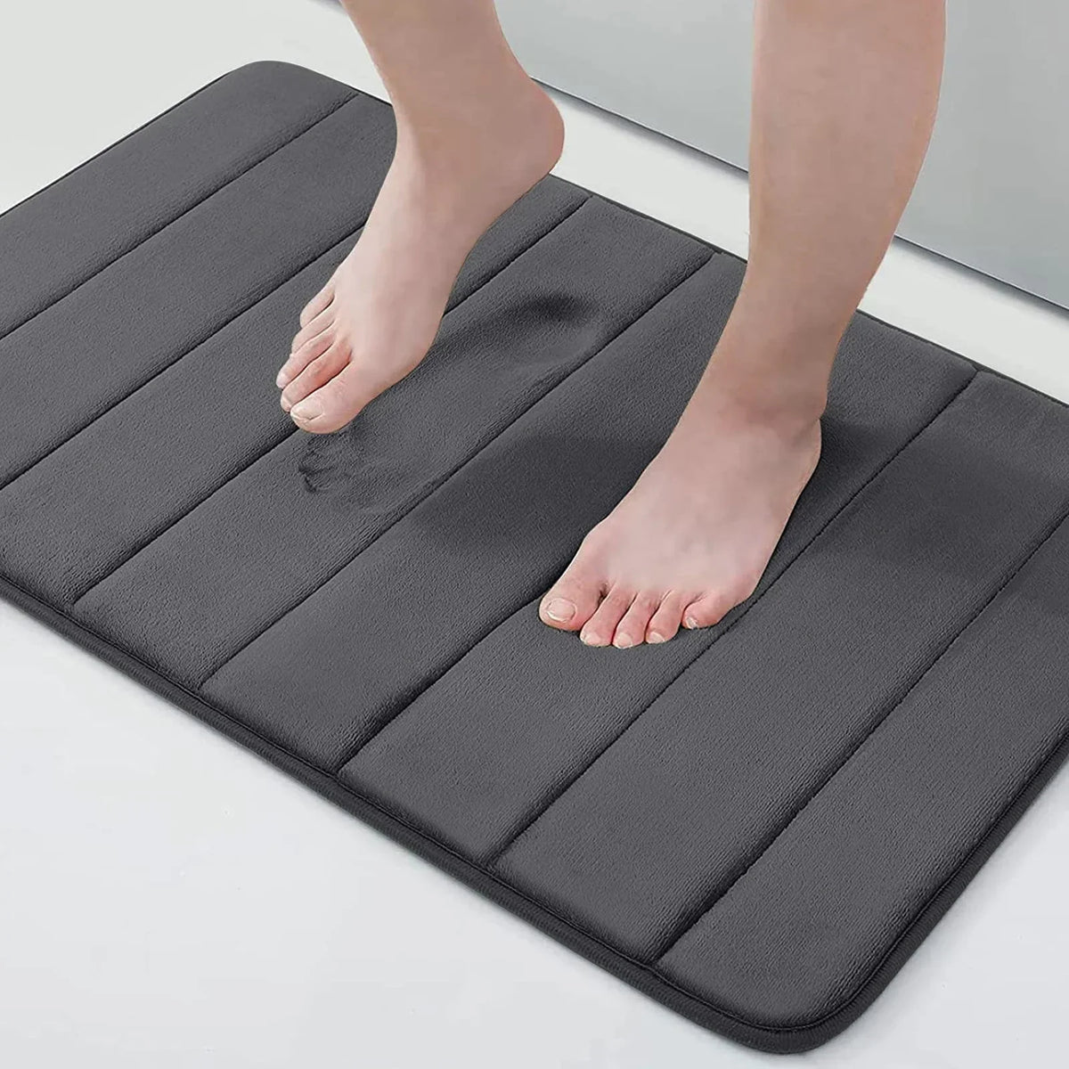 Bath Mat Memory Foam Water-Absorbent & Non-Slip
