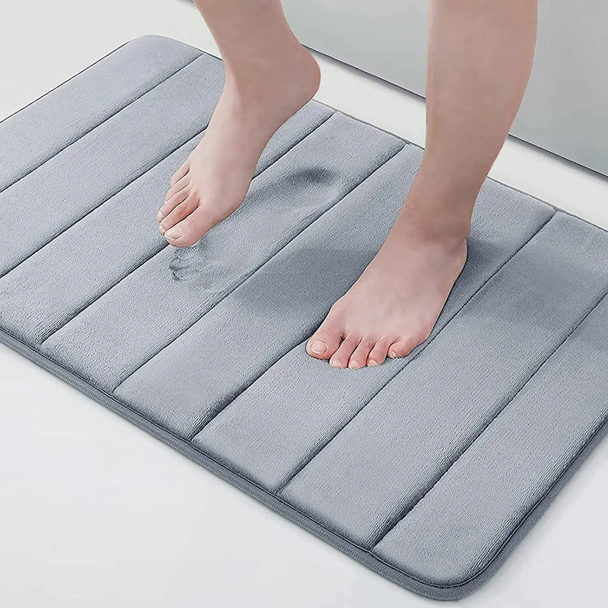 Bath Mat Memory Foam Water-Absorbent & Non-Slip