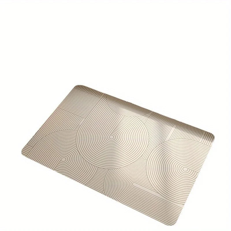 Bath Mat Rapid-Absorb Quick-Dry Non-Slip