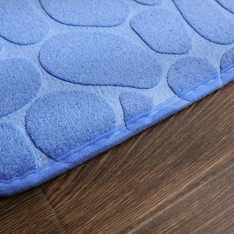 Bath Mat Ultra-Absorbent Quick-Dry Plush Non-Slip