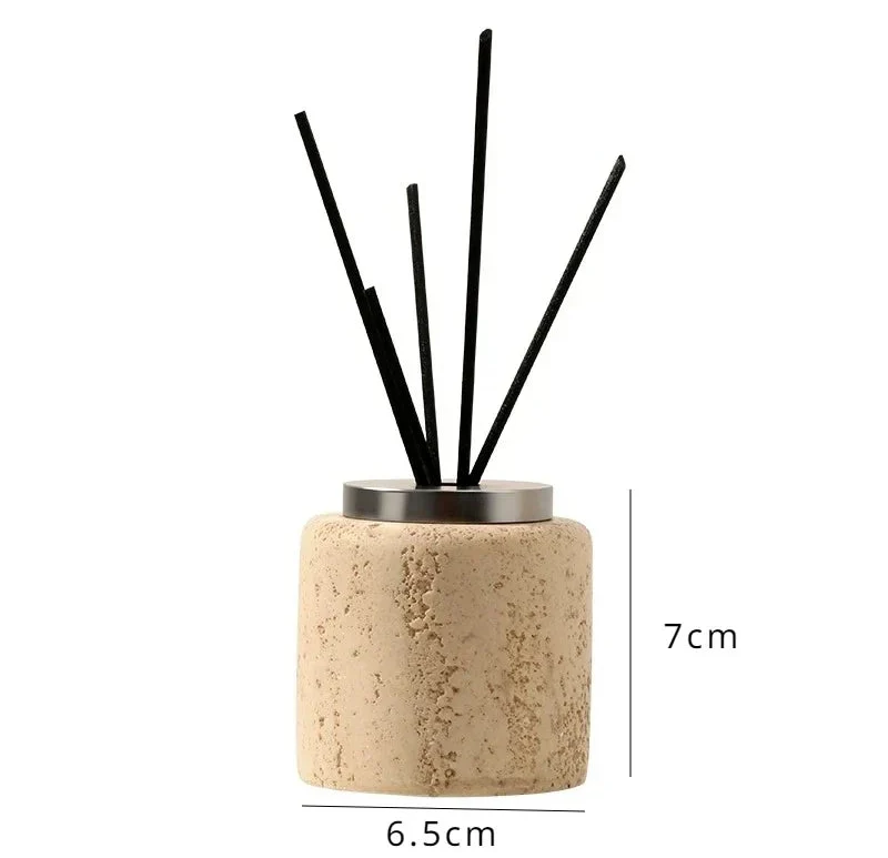 Bathroom Accessory Set Natural Sandstone Eco Friendly