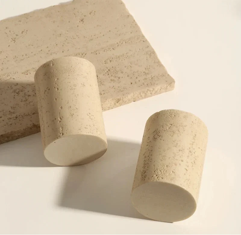 Bathroom Accessory Set Natural Sandstone Eco Friendly