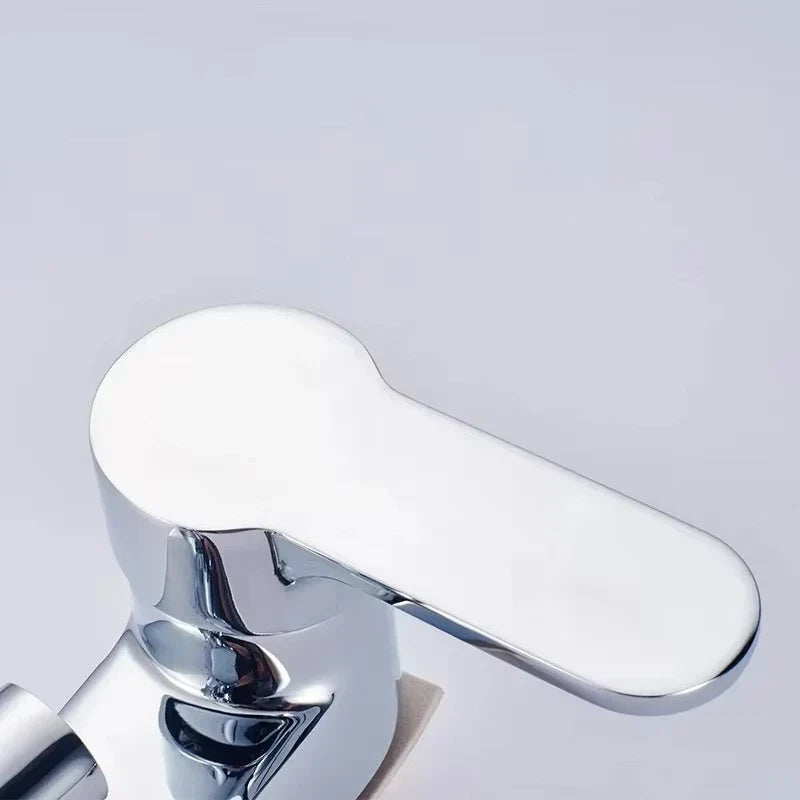 Bathroom Faucet Brass Single-Handle Deck-Mount