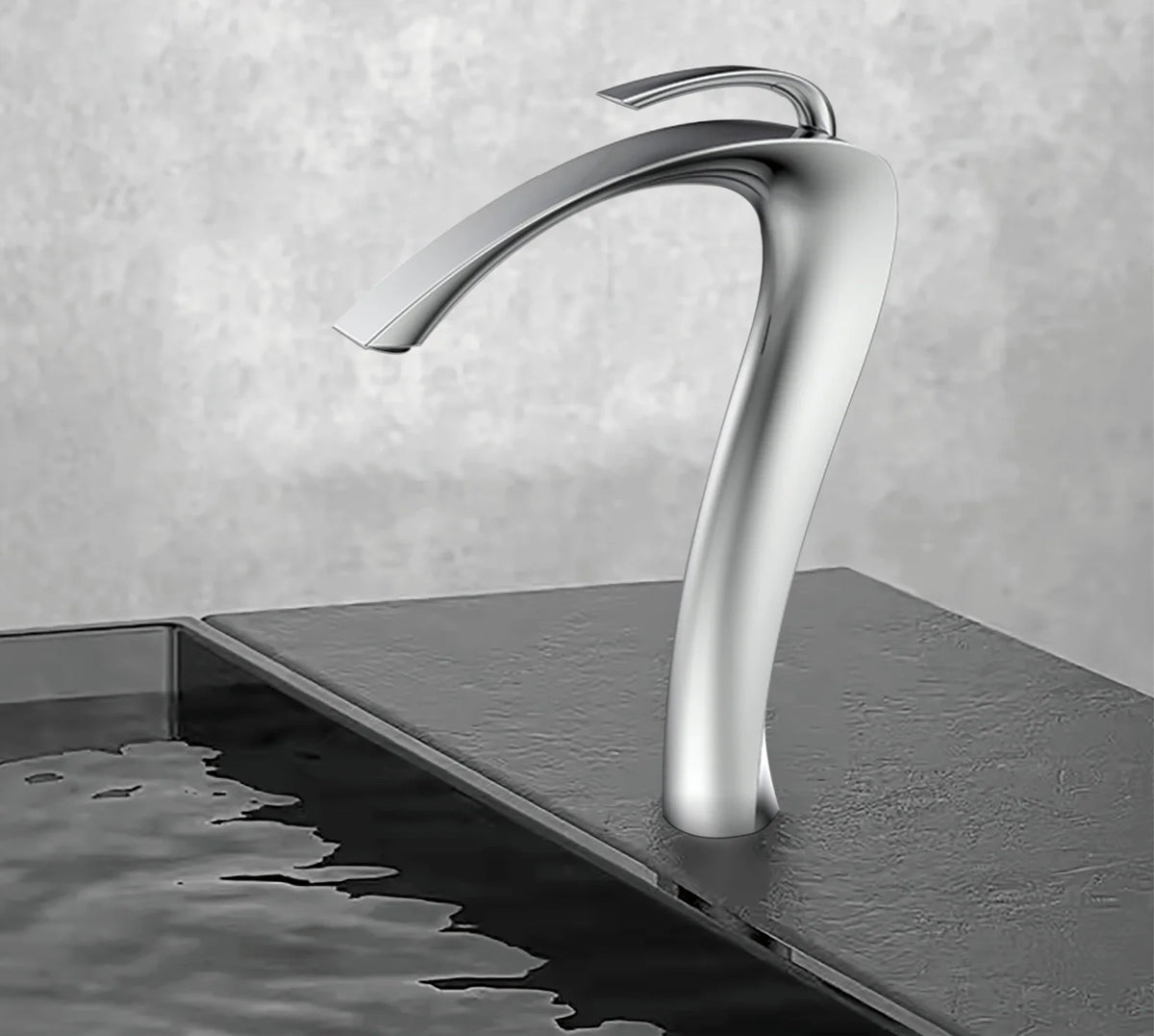 Bathroom Faucet Single-Handle Brass Construction & Ceramic Cartridge