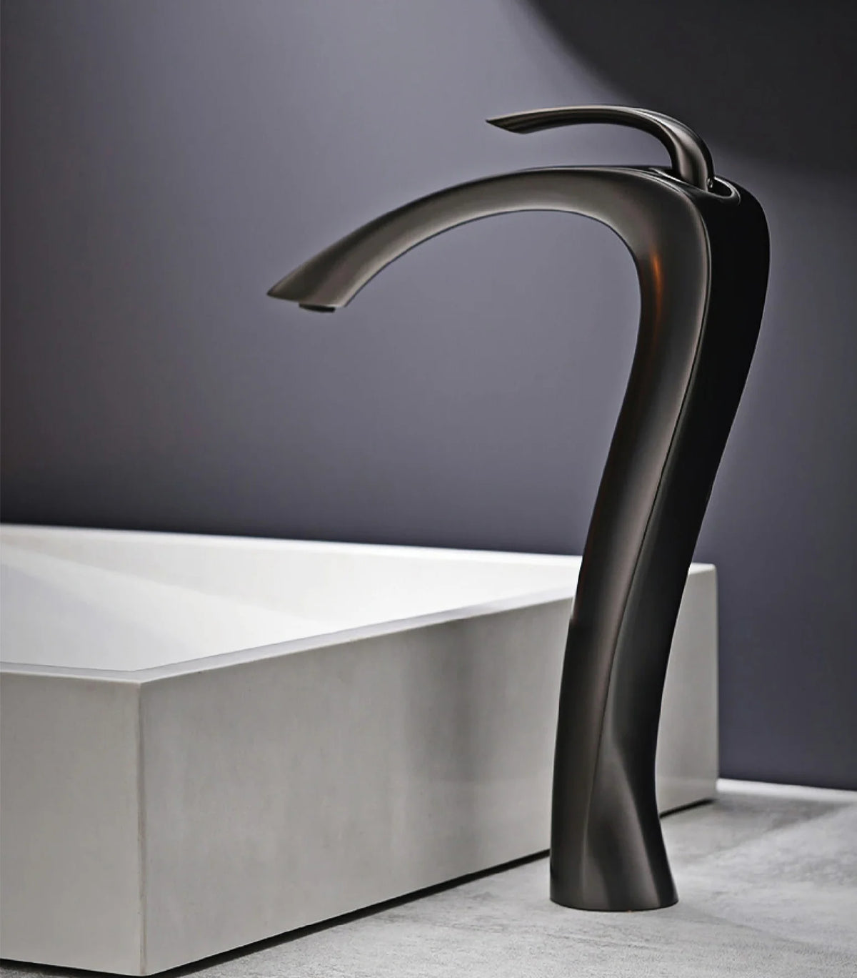 Bathroom Faucet Single-Handle Brass Construction & Ceramic Cartridge