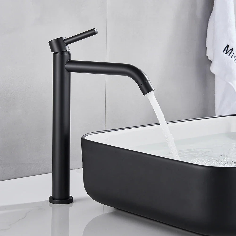 Bathroom Faucet Single-Handle Ceramic Valve
