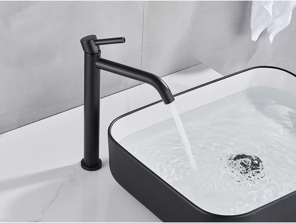 Bathroom Faucet Single-Handle Ceramic Valve