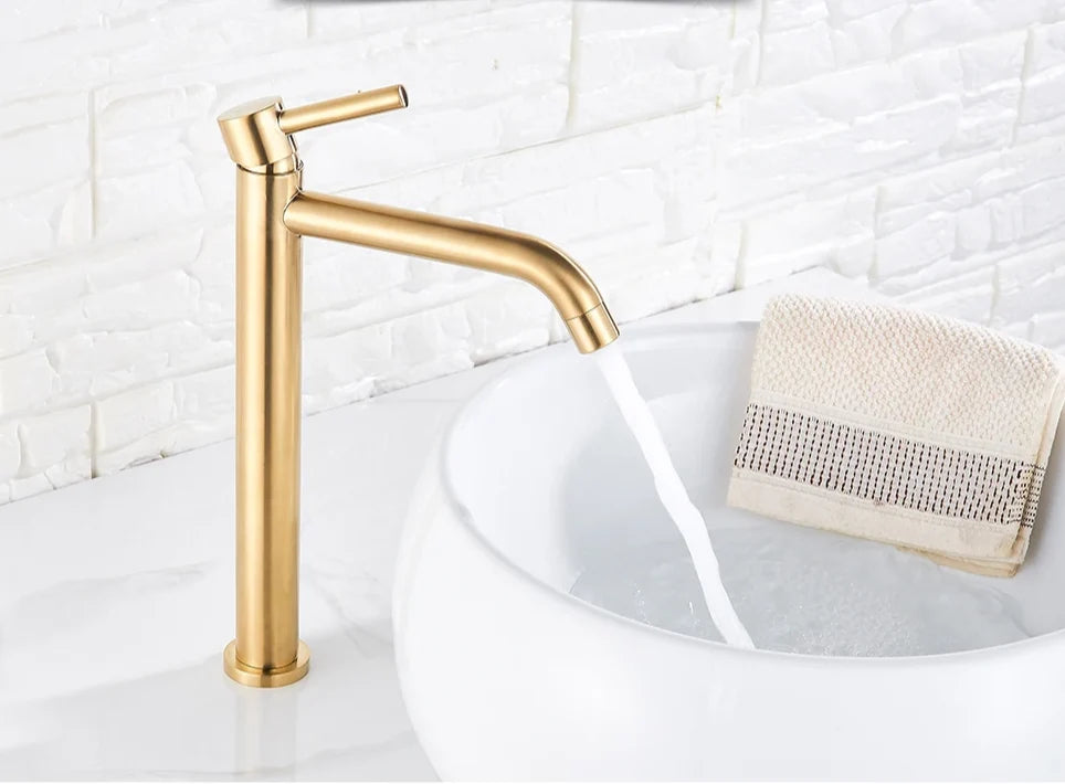 Bathroom Faucet Single-Handle Ceramic Valve