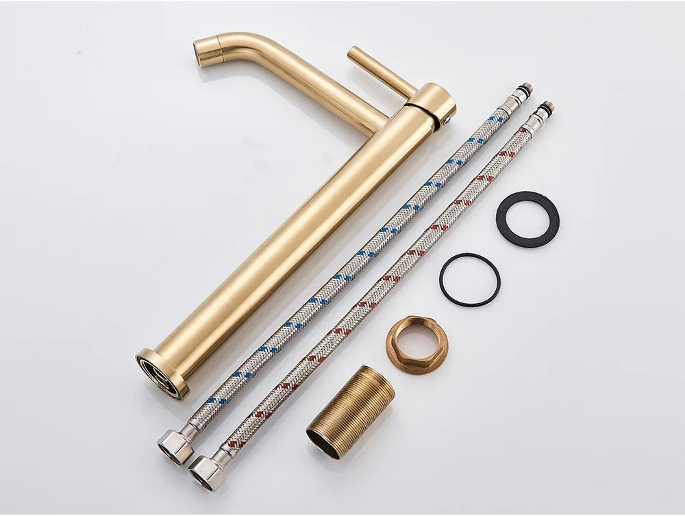 Bathroom Faucet Single-Handle Ceramic Valve