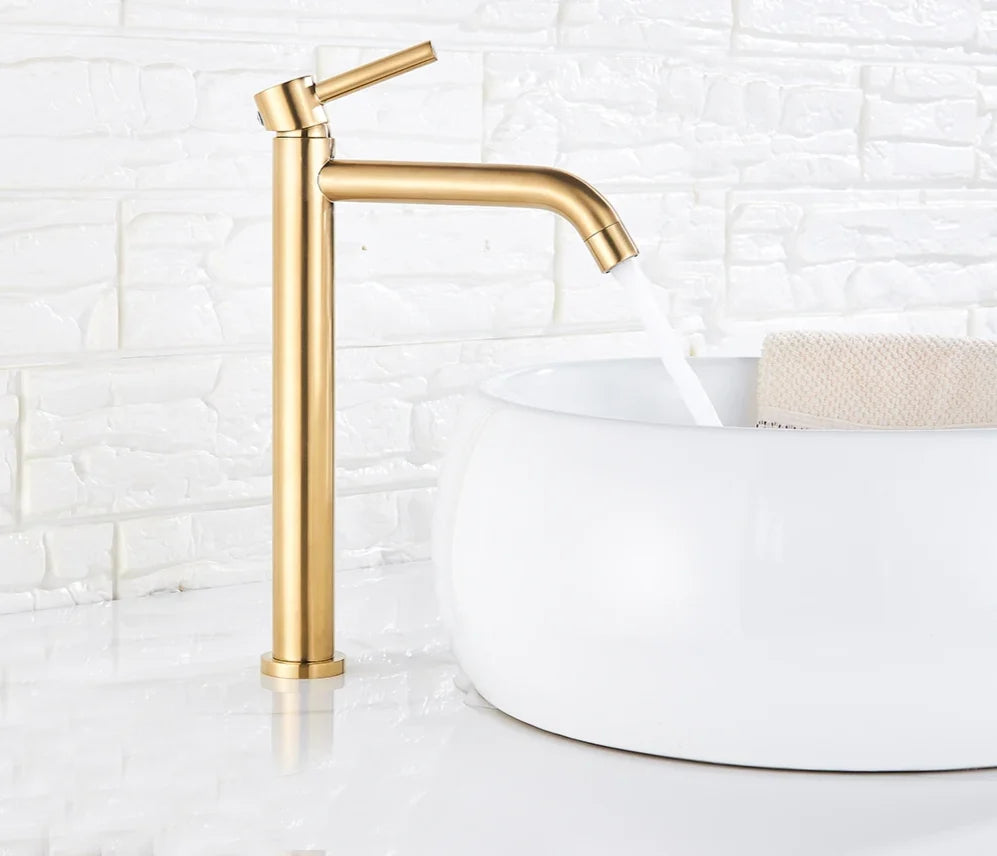 Bathroom Faucet Single-Handle Ceramic Valve