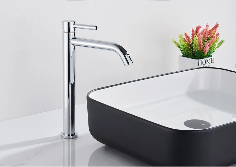 Bathroom Faucet Single-Handle Ceramic Valve