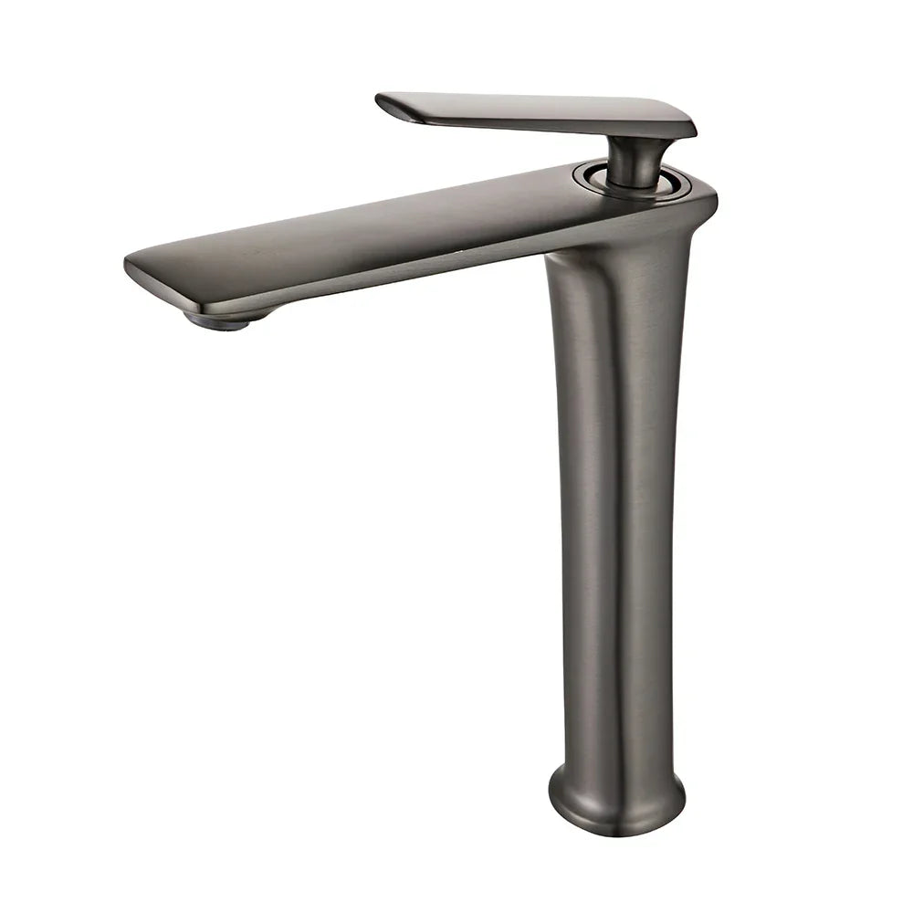Bathroom Faucet Single-Handle Solid Brass Ceramic Disc Valve
