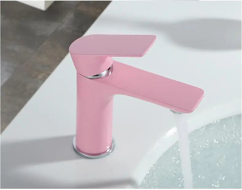 Bathroom Faucet Solid Brass Single-Lever
