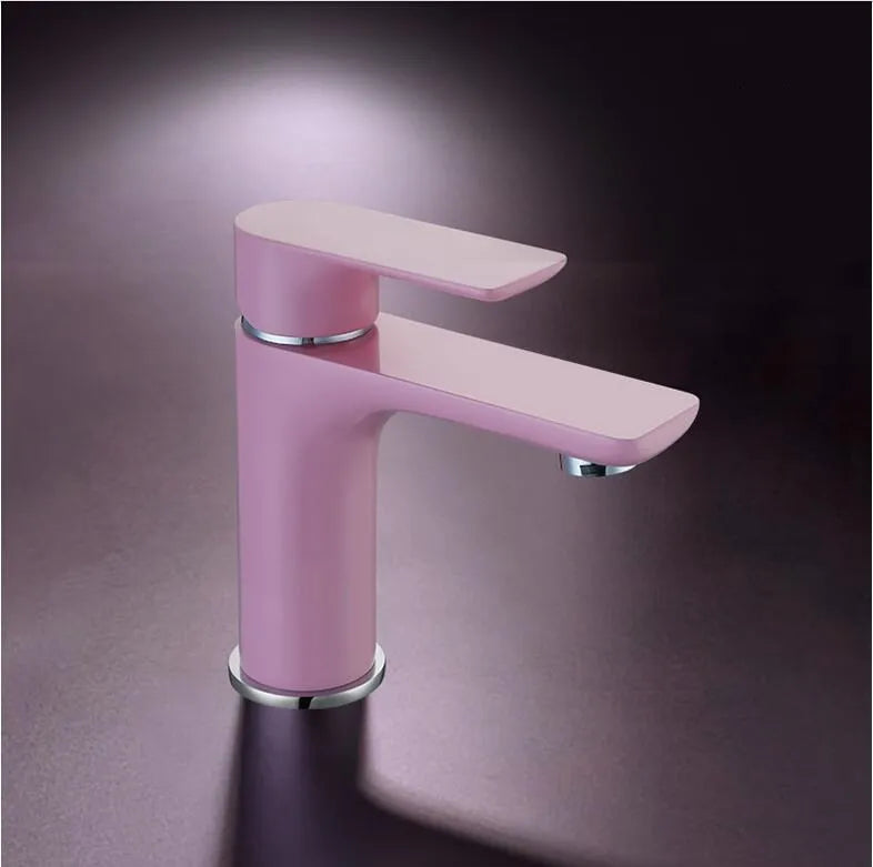Bathroom Faucet Solid Brass Single-Lever